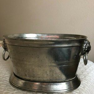 Solid Pewter Small Ice Bucket by Arte Italica